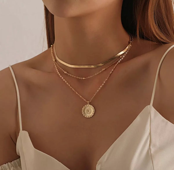 Triple Elegance Necklace